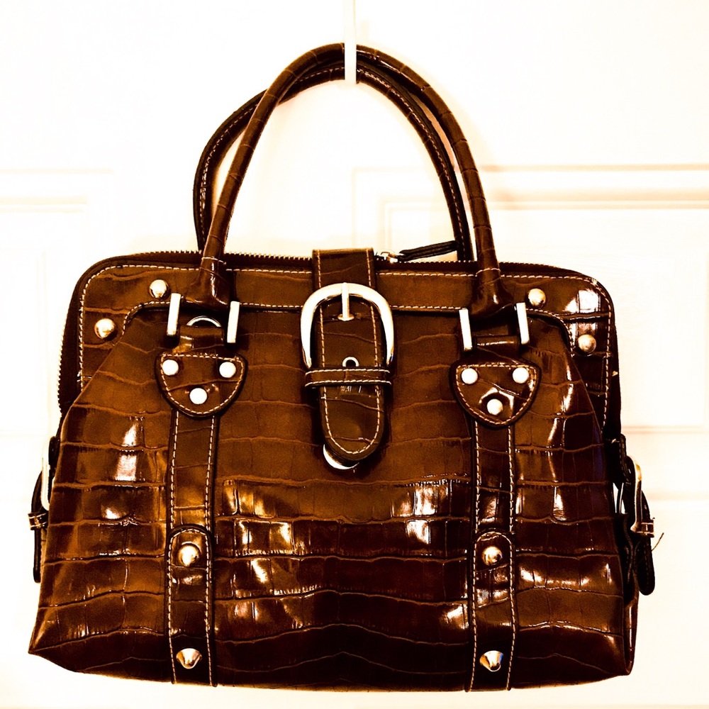 Brown Crocodile Woman’s Bag